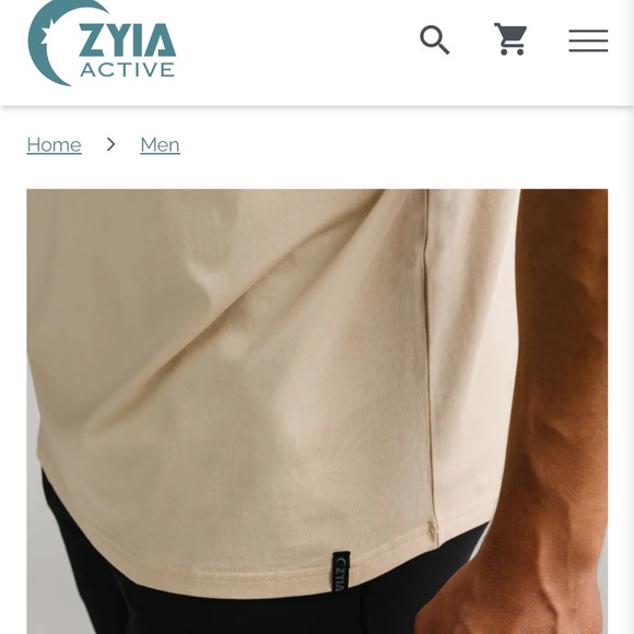 ZYIA Bundle of 2 Men’s True Crew Cotton T - Picture 5 of 12